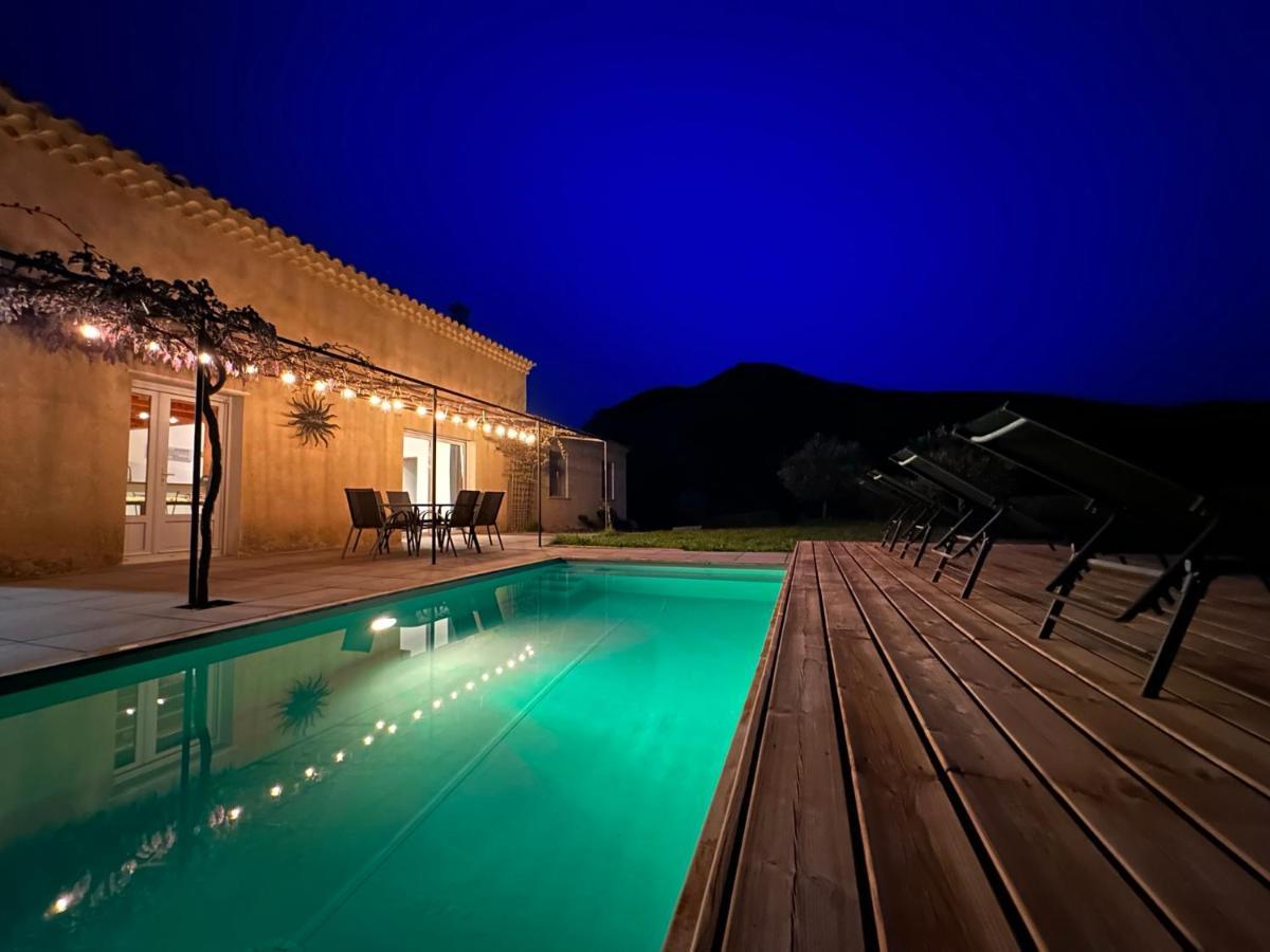 Estive Des Angelettes Piscine Chauffee Sauna Saint-Ferréol-Trente 외부 사진