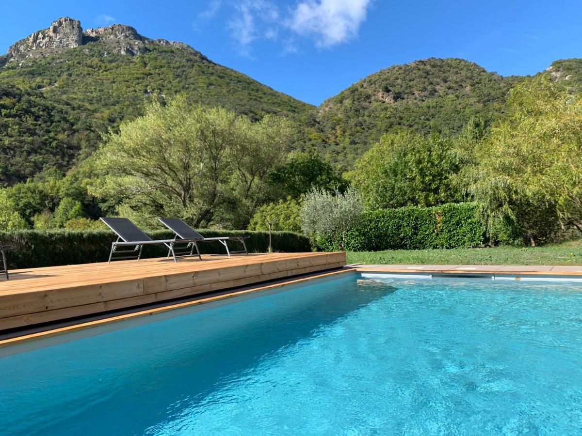 Estive Des Angelettes Piscine Chauffee Sauna Saint-Ferréol-Trente 외부 사진
